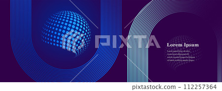 geometry abstract striped line halftone background geometry abstract striped line halftone background 112257364