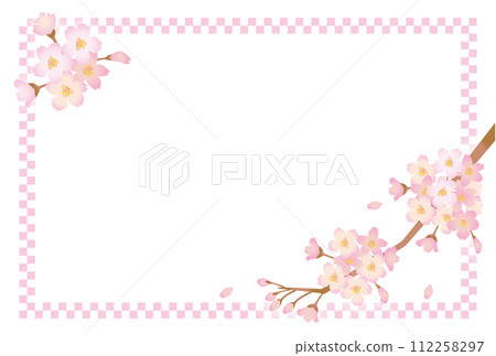 與櫻花的框架 與櫻花的框架 112258297