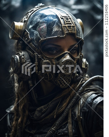 Armed self-defense officer 112258406