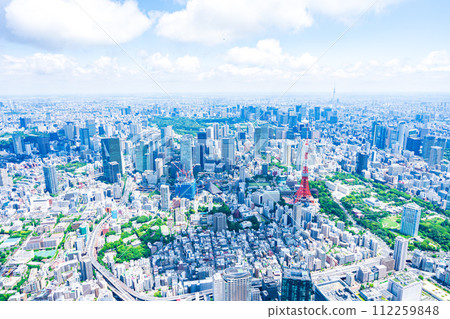 東京市中心航拍照片 112259848