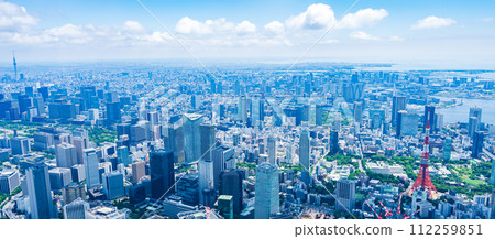 東京市中心航拍照片 東京市中心航拍照片 112259851