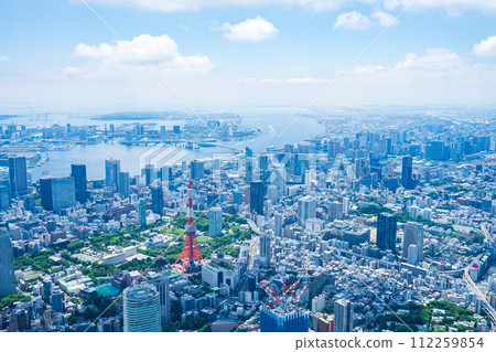 東京市中心航拍照片 東京市中心航拍照片 112259854