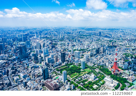 東京市中心航拍照片 112259867