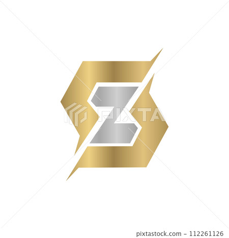 ZS or SZ logo and icon design 112261126