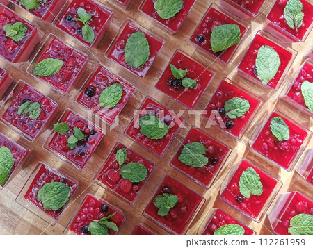 strawberry panna cotta deserts strawberry panna cotta deserts 112261959