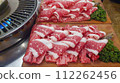 Fresh beef ready to be grilled 112262456