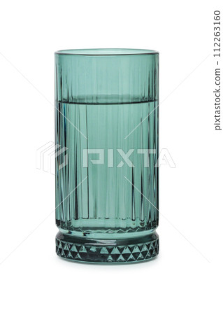 Glass tumbler with water 112263160