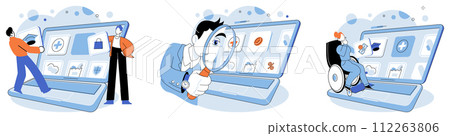 Scholarship vector illustration. Scholarships are wise elders, passing down scrolls academic wisdom to next generation Knowledge is currency, and scholarships are wise investments in banks education Scholarship vector illustration. Scholarships are wise elders, passing down scrolls academic wisdom to next generation Knowledge is currency, and scholarships are wise investments in banks education 112263806