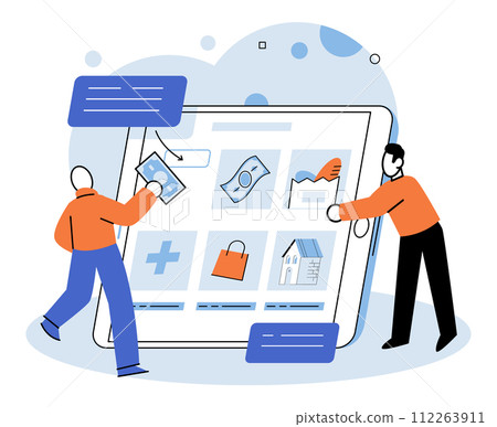 Scholarship vector illustration. Scholarships are guardians dreams, ensuring every students candle remains lit Learning is economy ideas, and scholarships are investments in intellectual stocks 112263911