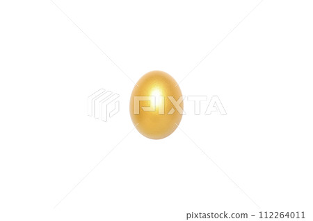 PNG,Golden egg, isolated on white background 112264011