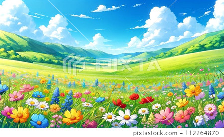 Flower garden Flower garden 112264870