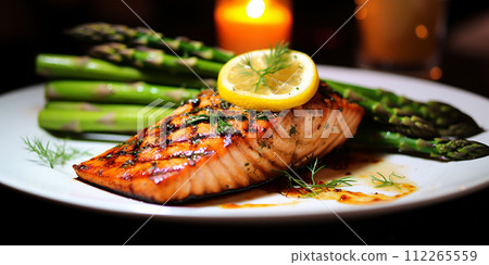 salmon, diet, cuisine 112265559