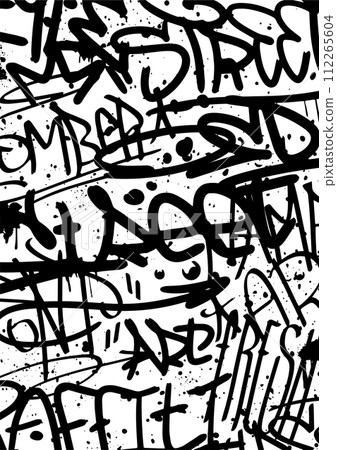 Graffiti vector background. Graffiti vector background. 112265604