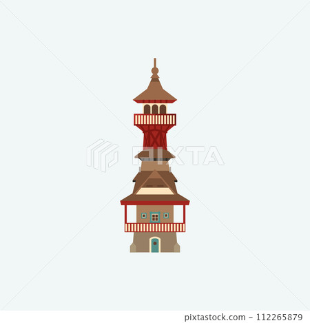 Lookout tower. Czech Republic. Zlin Region Lookout tower. Czech Republic. Zlin Region 112265879