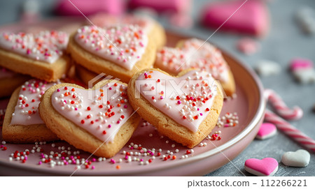 cookie, heart, food 112266221