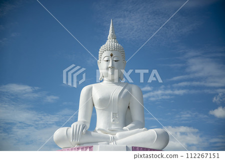 THAILAND LOPBURI PASAK JOLASID DAM BUDDHA 112267151