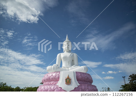 THAILAND LOPBURI PASAK JOLASID DAM BUDDHA 112267156