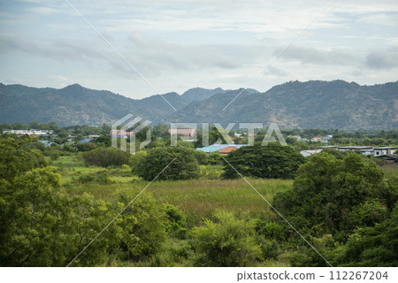 THAILAND LOPBURI LANDSCAPE THAILAND LOPBURI LANDSCAPE 112267204