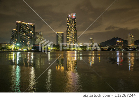 THAILAND SIRACHA CITY SKYLINE THAILAND SIRACHA CITY SKYLINE 112267244