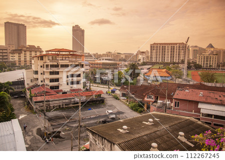 THAILAND SIRACHA CITY SKYLINE THAILAND SIRACHA CITY SKYLINE 112267245