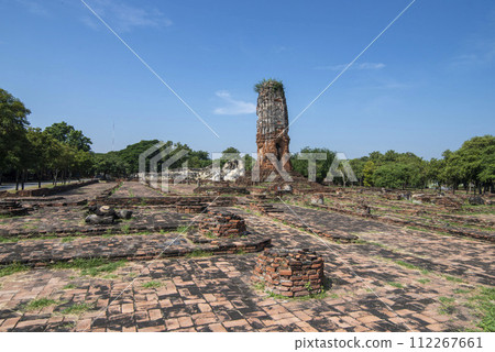 THAILAND AYUTTHAYA WAT LOKAYASUTHARAM THAILAND AYUTTHAYA WAT LOKAYASUTHARAM 112267661