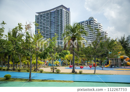 THAILAND SIRACHA CITY SKYLINE THAILAND SIRACHA CITY SKYLINE 112267733