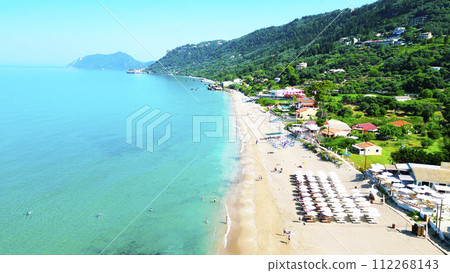 Corfu, Greece, beach Agios Georgios 112268143
