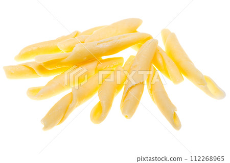 Calabrian pasta isolated 112268965