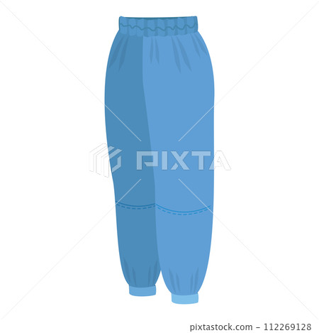3D Isometric Flat Vector Set of Jeans Styles. Item 4 112269128