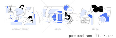 Body care isolated cartoon vector illustrations se Body care isolated cartoon vector illustrations se 112269422