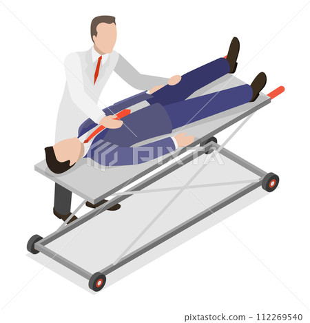 3D Isometric Flat Vector Illustration of Urgency Care. Item 2 3D Isometric Flat Vector Illustration of Urgency Care. Item 2 112269540
