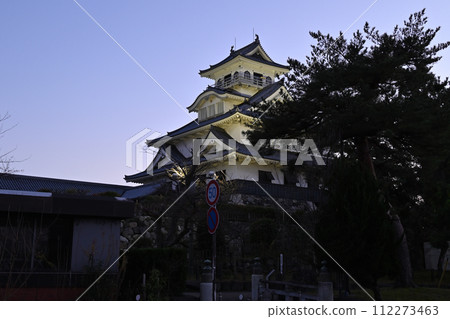 長濱城模擬天守閣夜景 長濱城模擬天守閣夜景 112273463