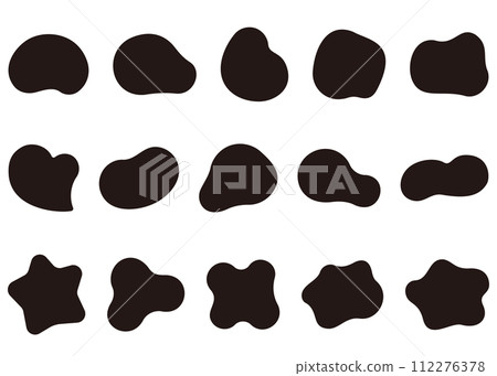 液體形狀圖黑色 112276378