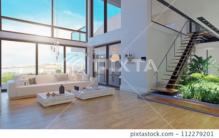 modern house interior design. 112279201