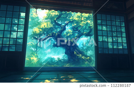 ai created japanese room 112280187