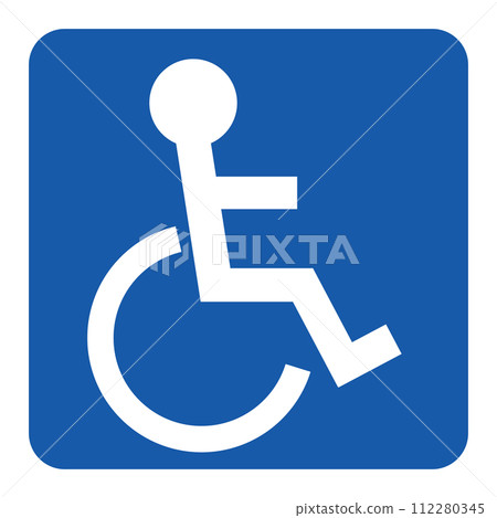 輪椅圖標 112280345