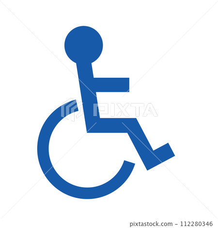 輪椅圖標 112280346
