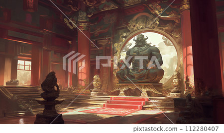 ai created throne ai created throne 112280407