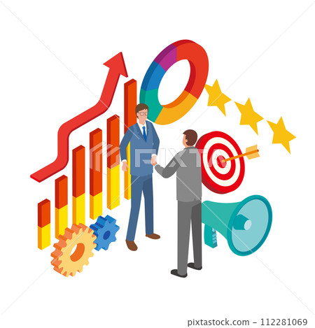 客戶滿意度的圖像說明 客戶滿意度的圖像說明 112281069