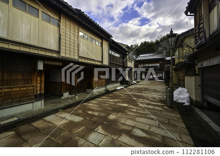 東茶屋區在白雪皚皚的風景 112281106