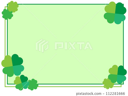 clover square frame clover square frame 112281666