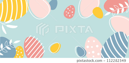 Easter Egg Hunt Template Banner 112282349