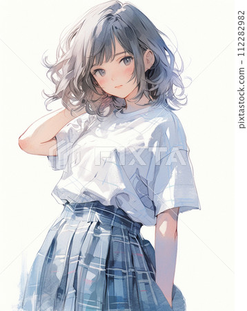 胖乎乎的女孩擺姿勢 胖乎乎的女孩擺姿勢 112282982