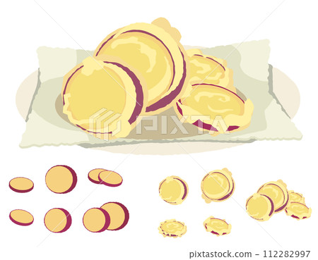 地瓜天婦羅套餐 112282997