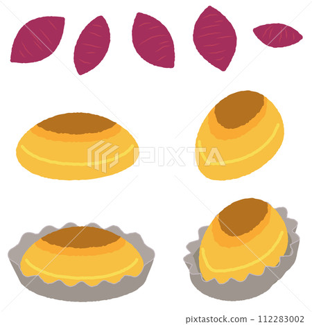 Sweet potato and cute sweet potato set Sweet potato and cute sweet potato set 112283002