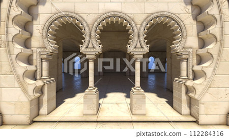 宮殿庭院 112284316