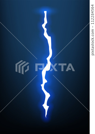 Lightning animation with sparks. Electricity thunderbolt danger, light electric powerful thunder. Bright energy effect, vector illustration Lightning animation with sparks. Electricity thunderbolt danger, light electric powerful thunder. Bright energy effect, vector illustration 112284564