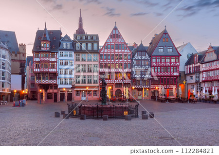 Medieval Roemer in Frankfurt am Main, Germany 112284821