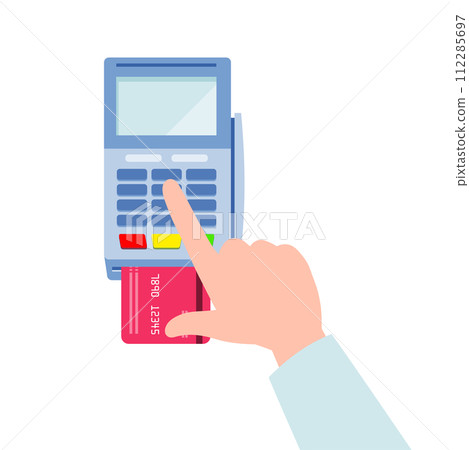 Credit card IC chip PIN number 112285697