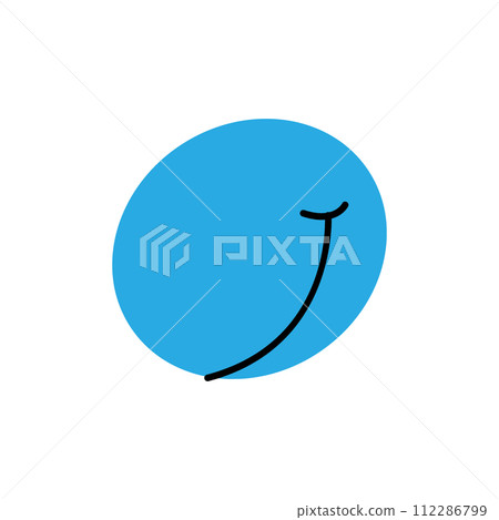 Plum. Plum fruit. Vector illustration. 112286799